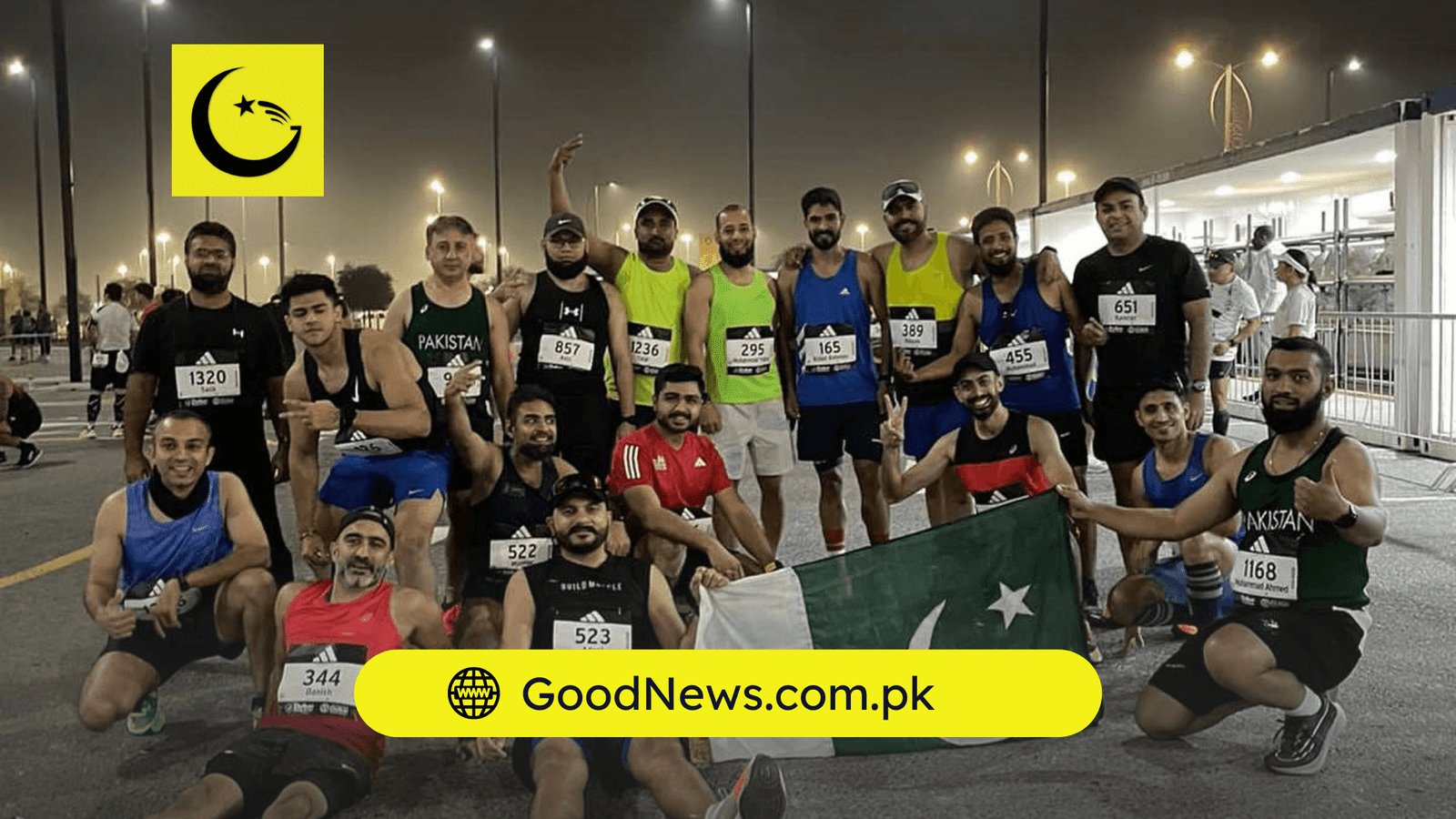 Pakistani Athletes Shine at Dubai Marathon 2023 - Good News Pakistan