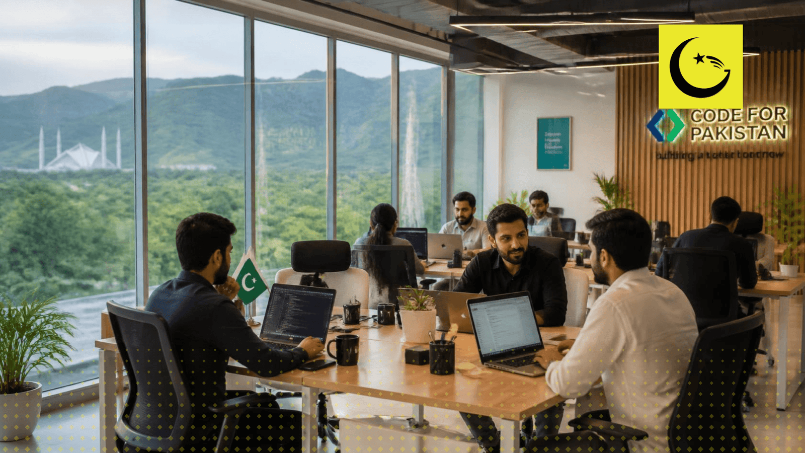 Google Office in Pakistan Opens to Drive Tech Growth - AI Generated Image