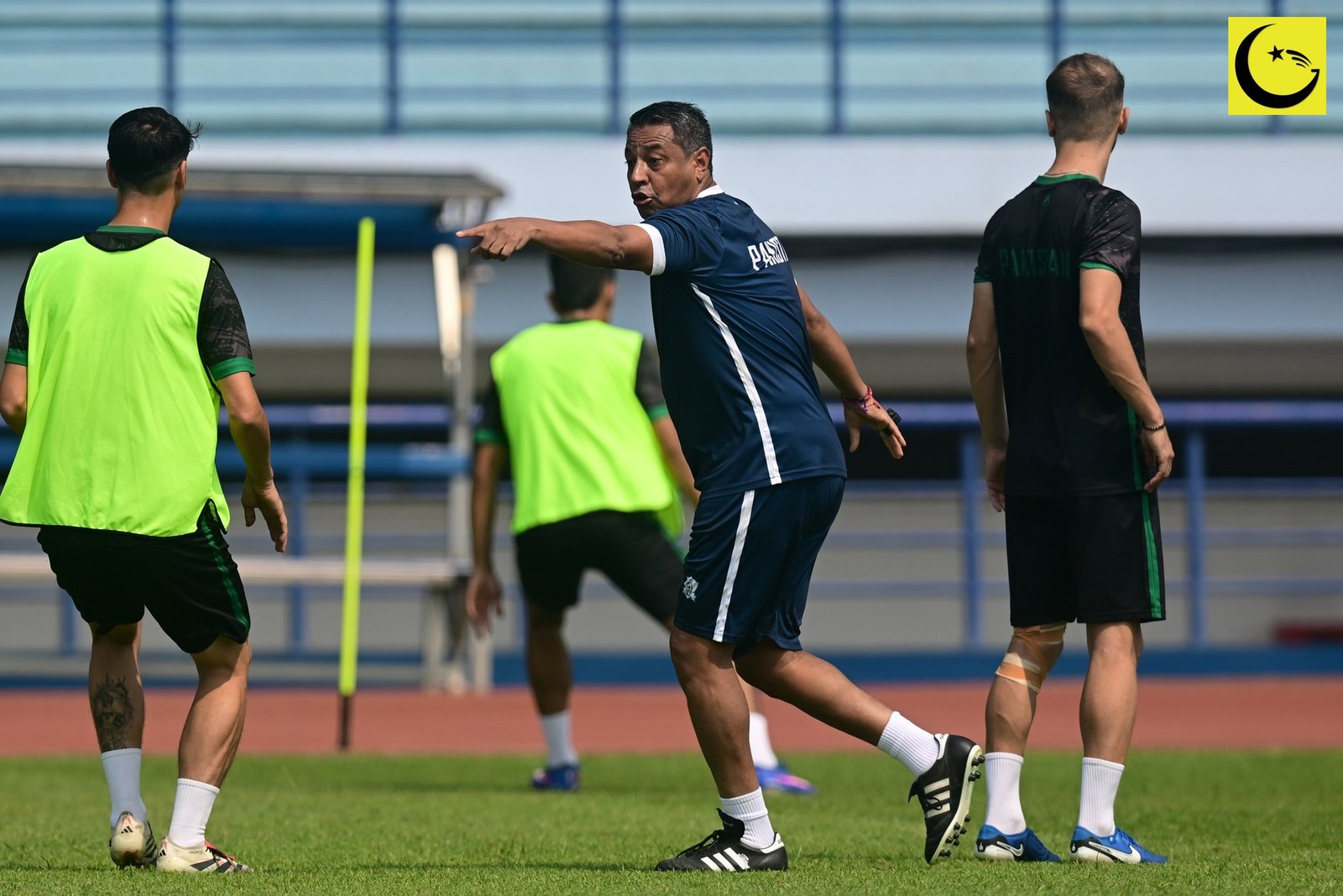 Pakistan SAFF Championship training camp in Islamabad under head coach Nolberto Solano