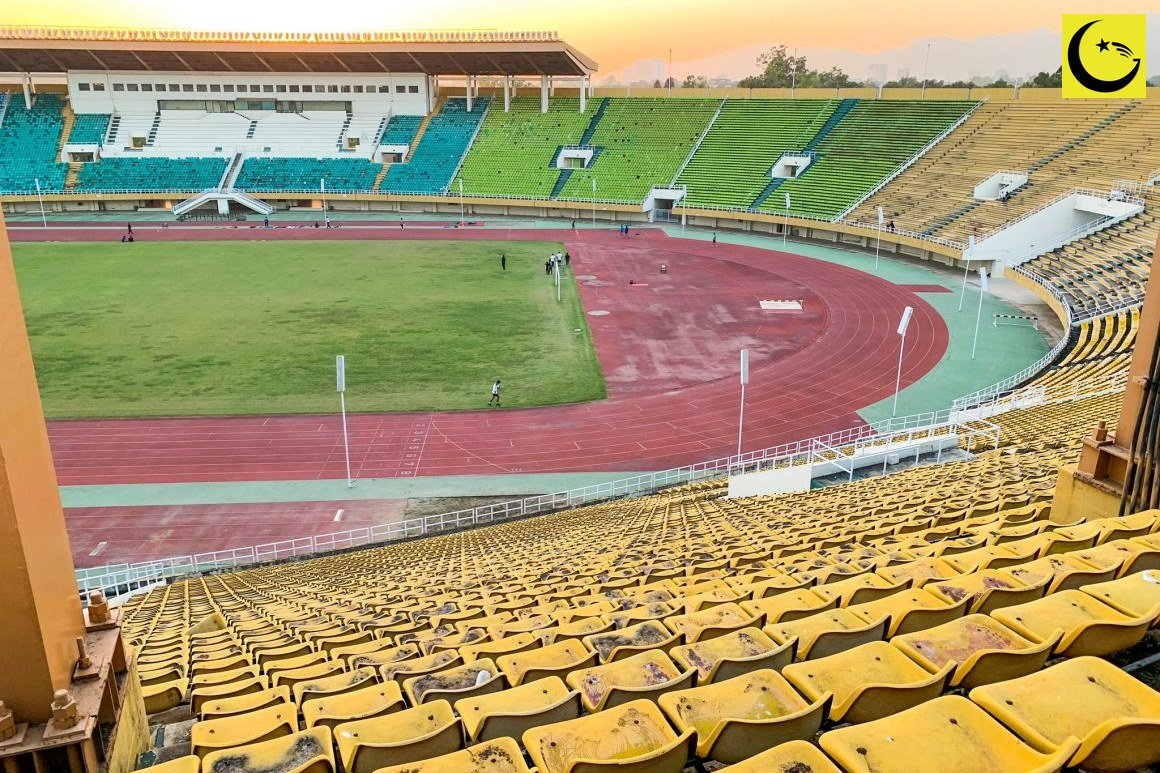 Pakistan Tourism Sports and Family Festival venue: Jinnah Stadium at the Pakistan Sports Complex, Islamabad